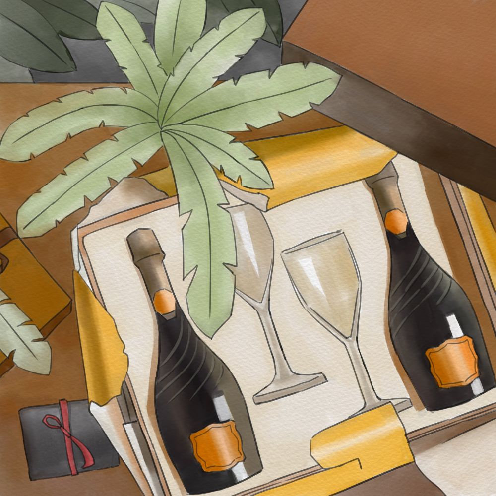 盒装的葡萄酒更显礼物的特性